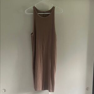 Old Navy Brown Midi Dress